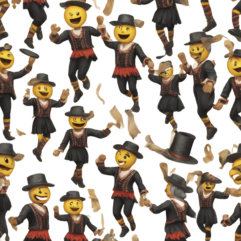 Morris dancing emoji