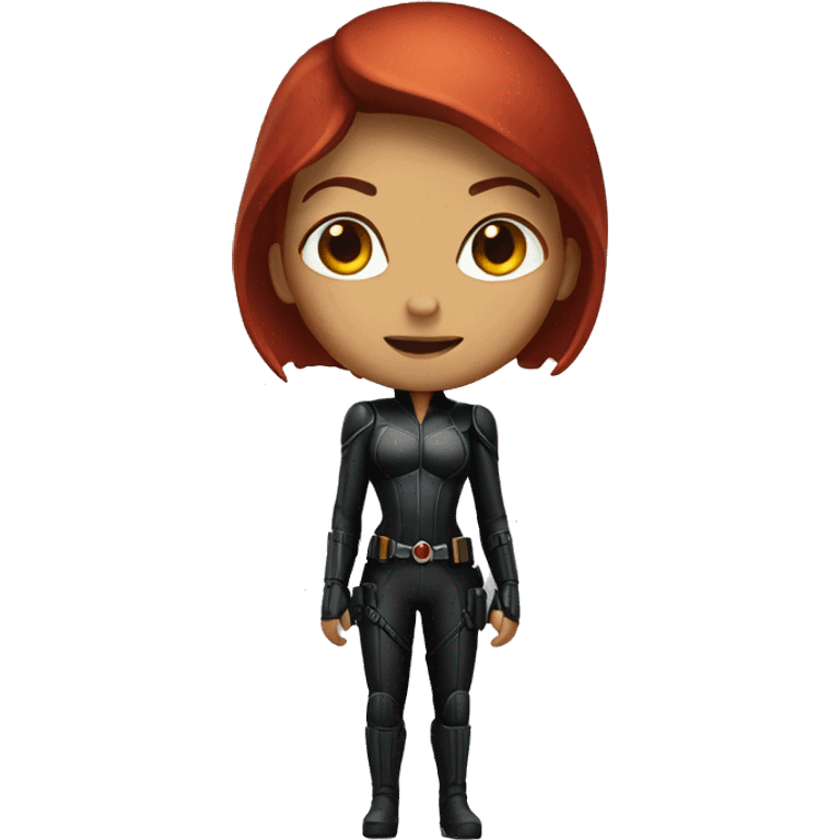 black widow entire figure emoji