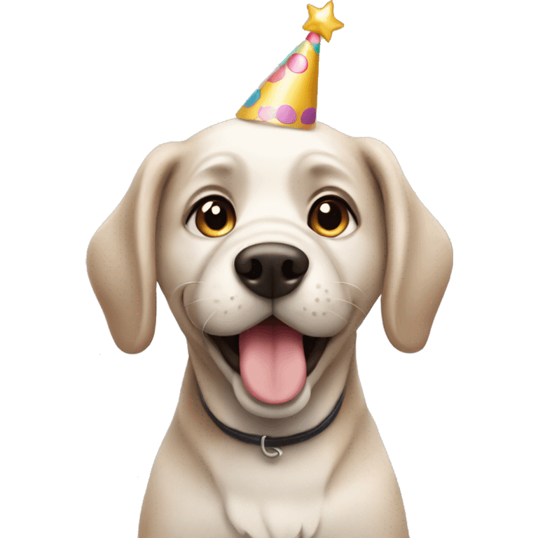 Dog  birthday  emoji