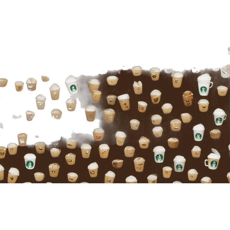 Starbucks coffe emoji