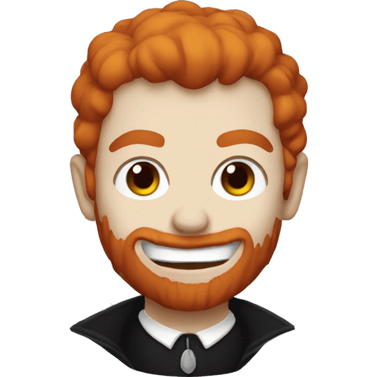 Vampire with ginger  emoji