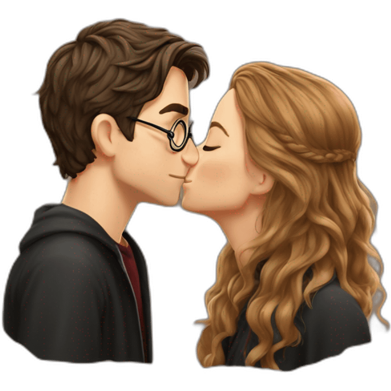 harry-potter-kissing-hermione emoji