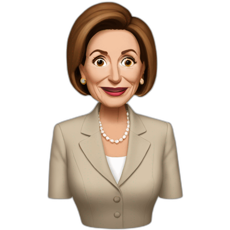 Nancy Pelosi stonks emoji