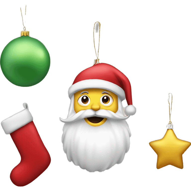 Christmas decorations  emoji