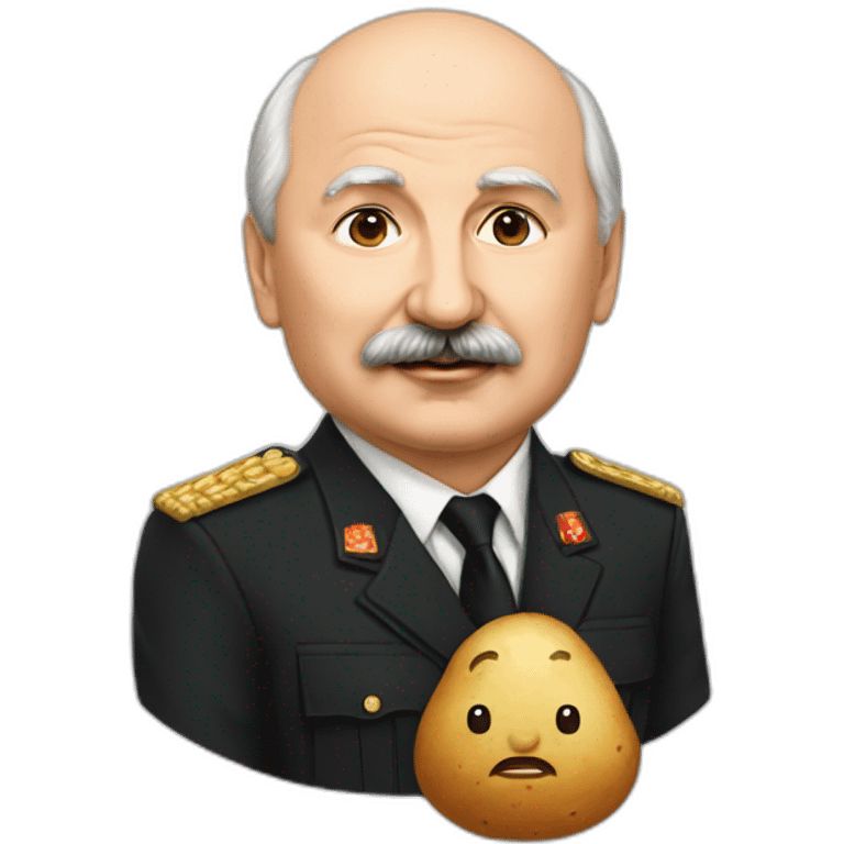 lukashenko and potato emoji