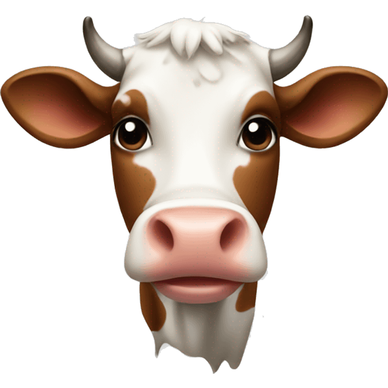 a cow emoji