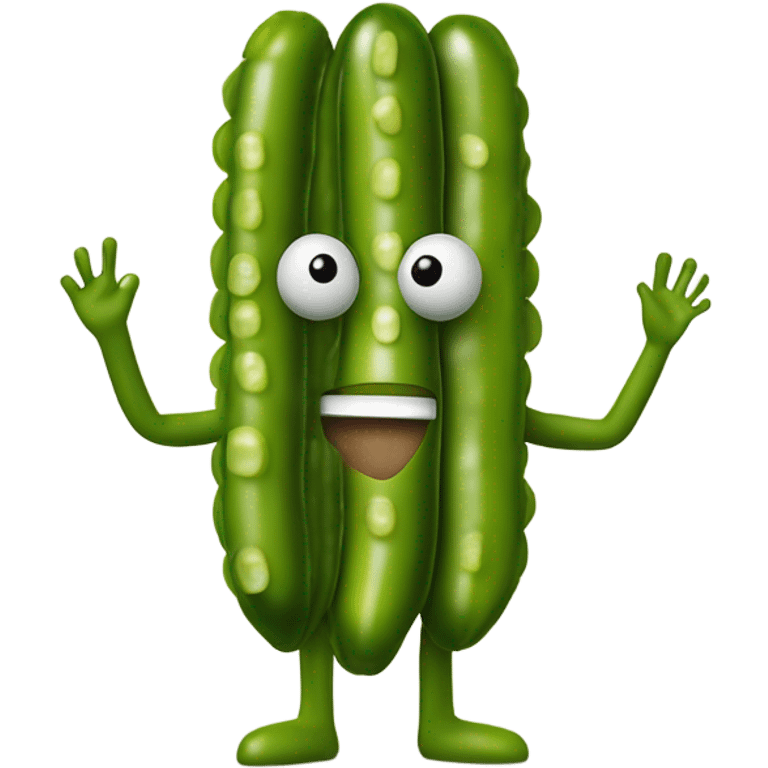 Pickle man emoji