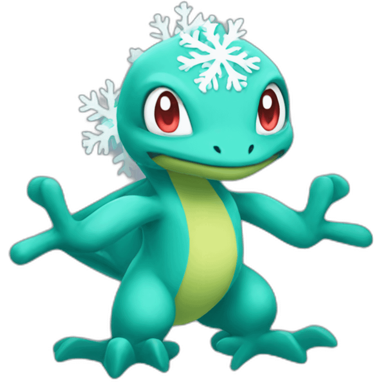 snowflake grovyle pokemon emoji