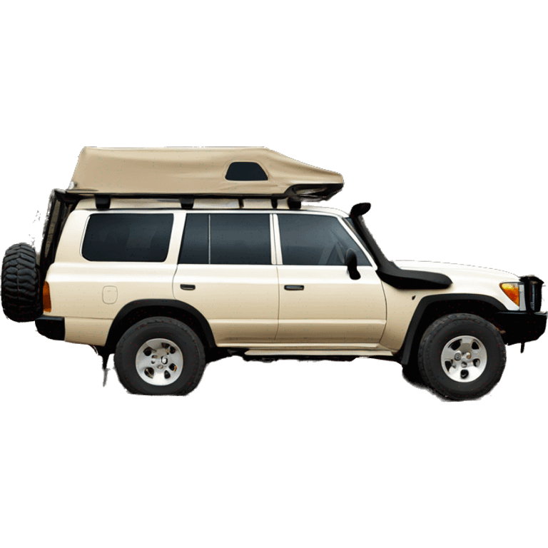 Toyota land cruiser troopcarrier emoji