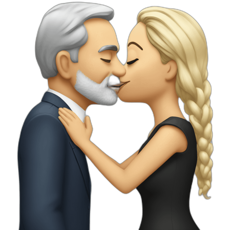 Lula kissing bolsaonaro emoji