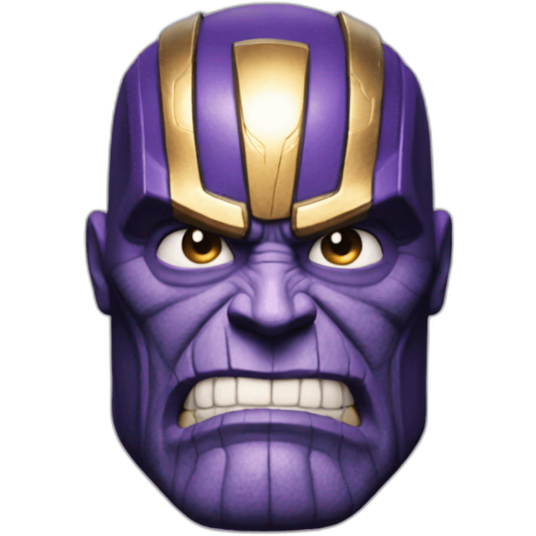 thanos face emoji