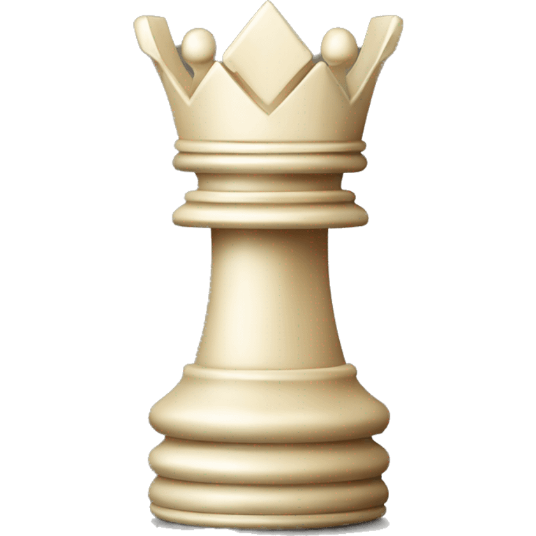 Chess piece with crown  emoji