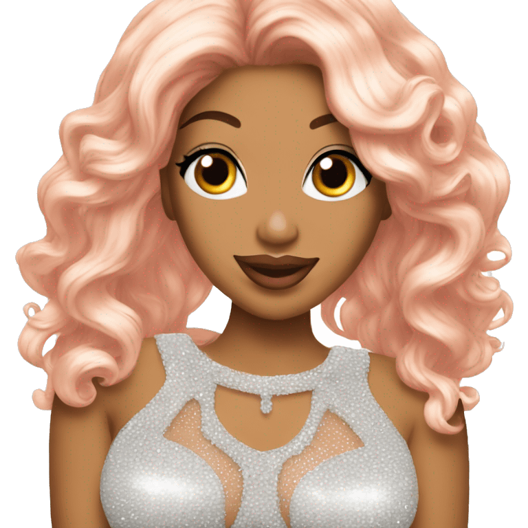 Porsha Crystal sing emoji