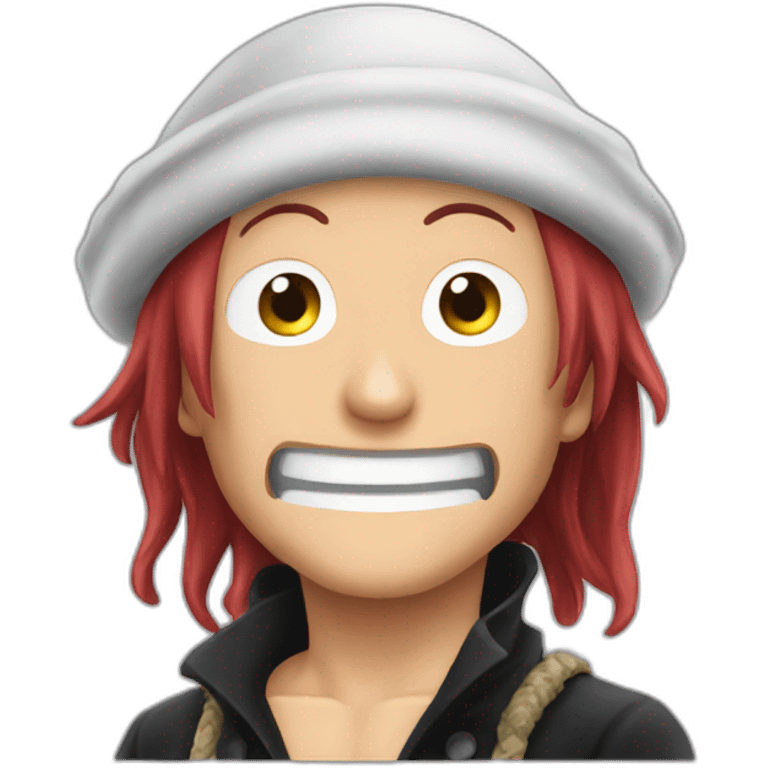 Shanks one piece emoji