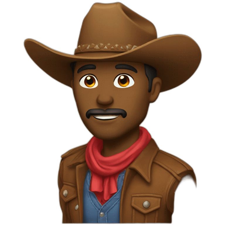 Cowboy gay emoji