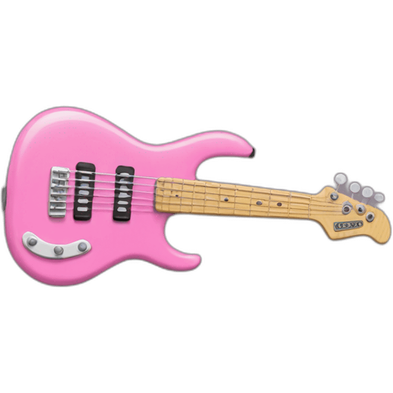 finger-bassguitar-pink emoji