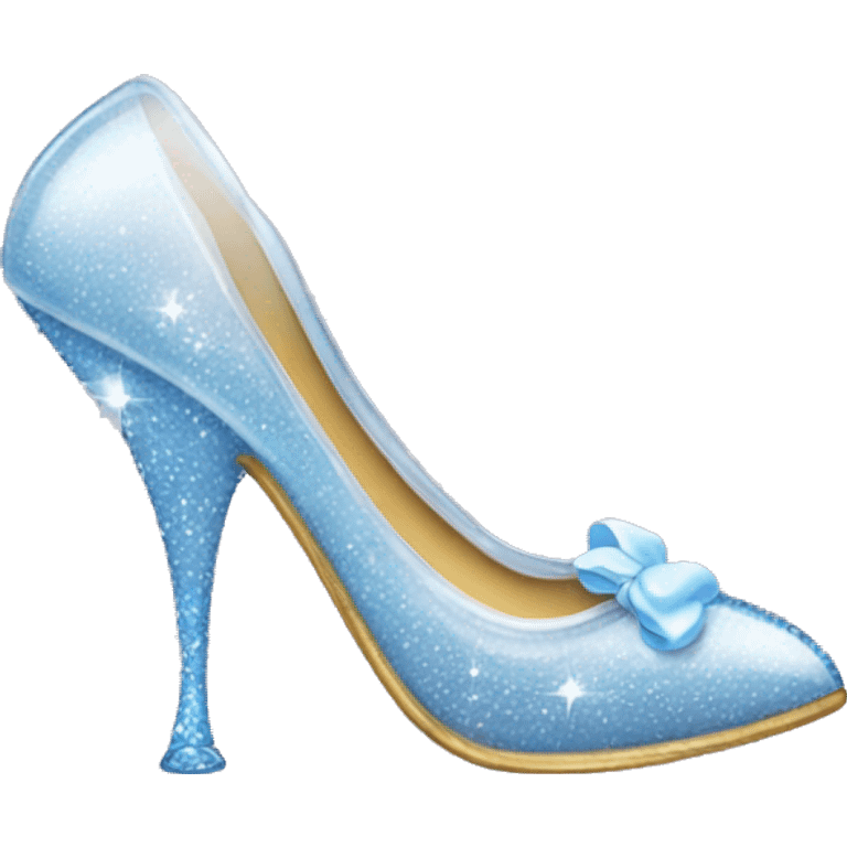 Glass slipper Cinderella emoji