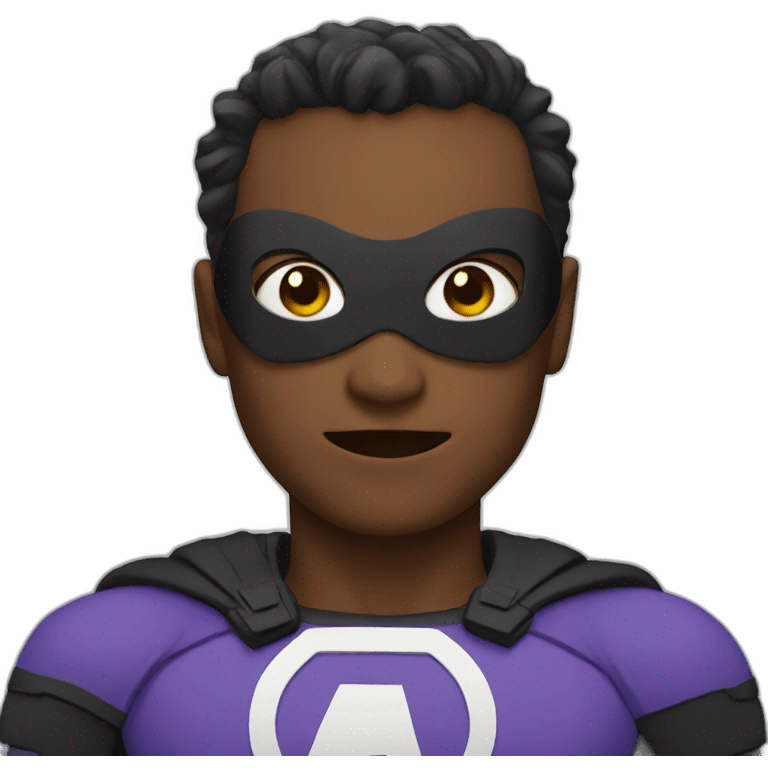 superhero emoji