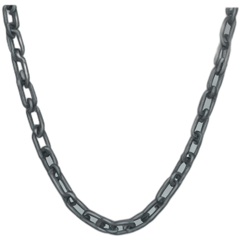 Metal chain emoji