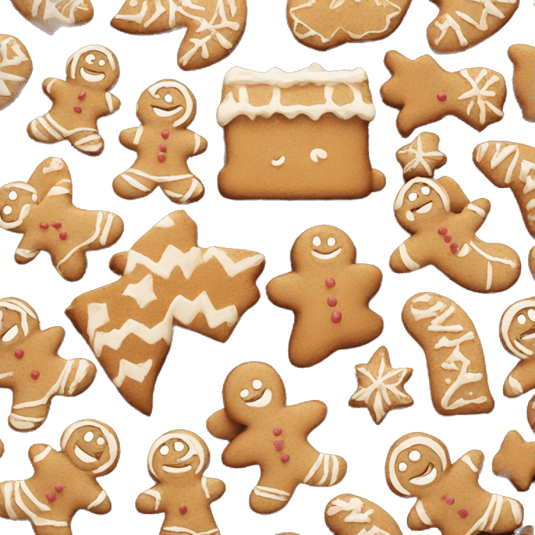 Aesthetic gingerbread  emoji