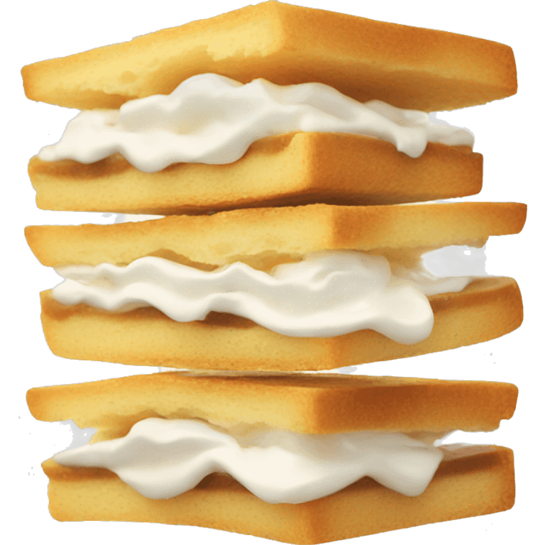 Sliced Cream Sandwich emoji