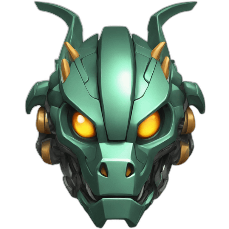 mecha dragon head emoji