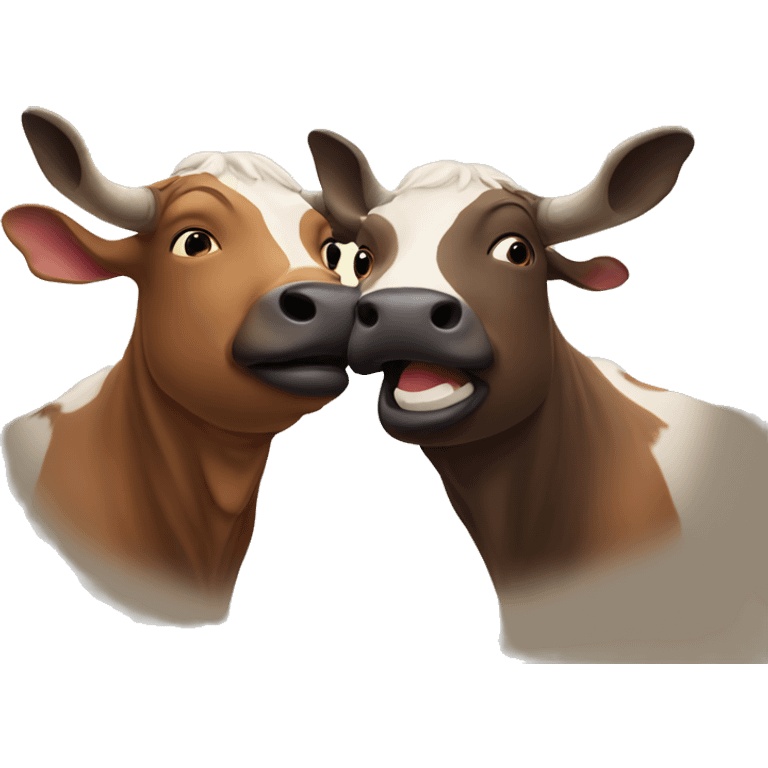 ox kiss emoji