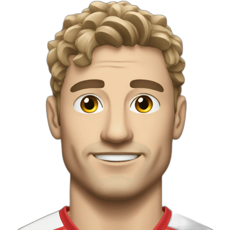 The rugby player Antoine Dupont emoji