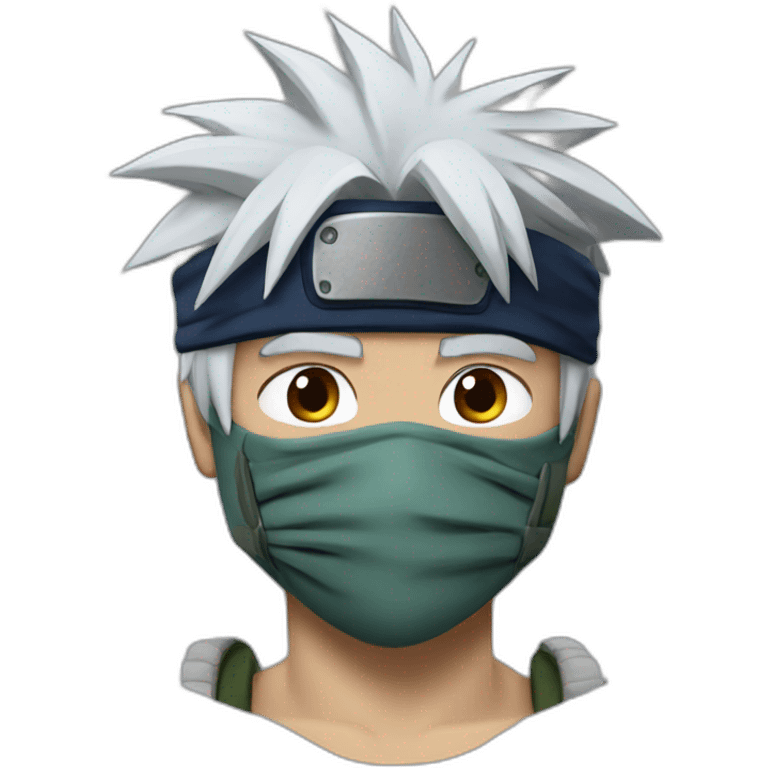 Realistic Kakashi emoji