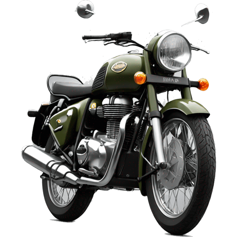 Royal Enfield hunter emoji