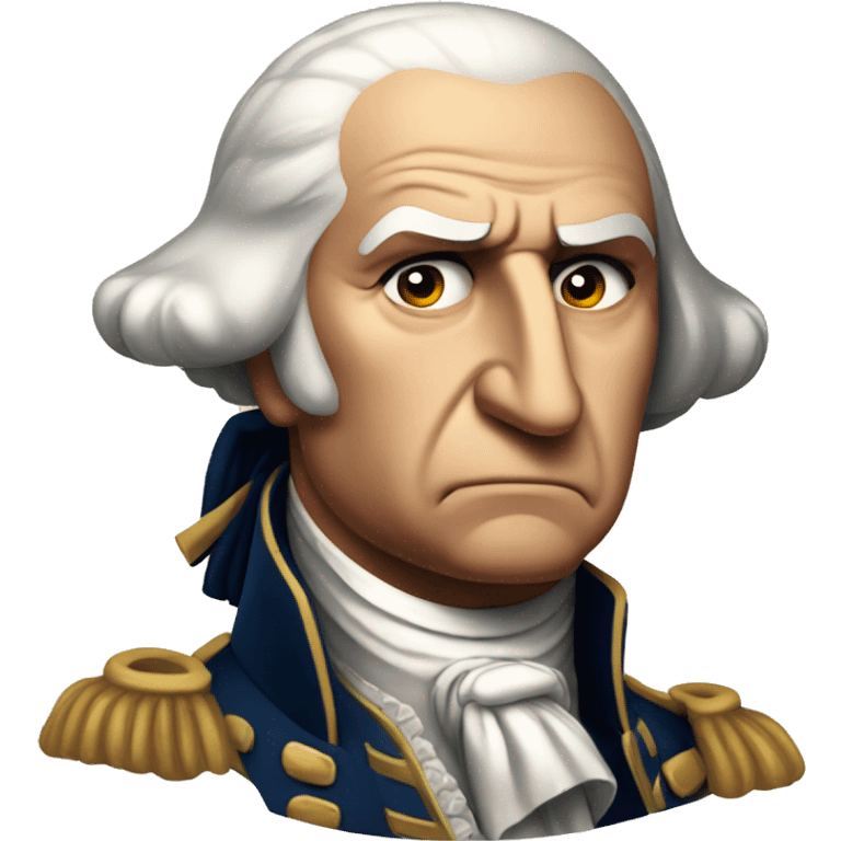 george washington angry emoji