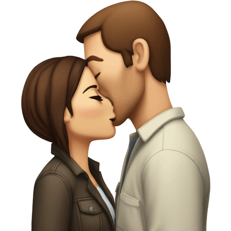 debra morgan from Dexter Morgan kissing dexter morgan emoji