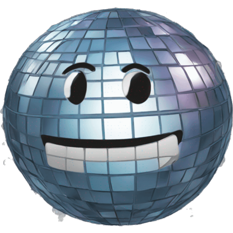 Discoball dancing emoji