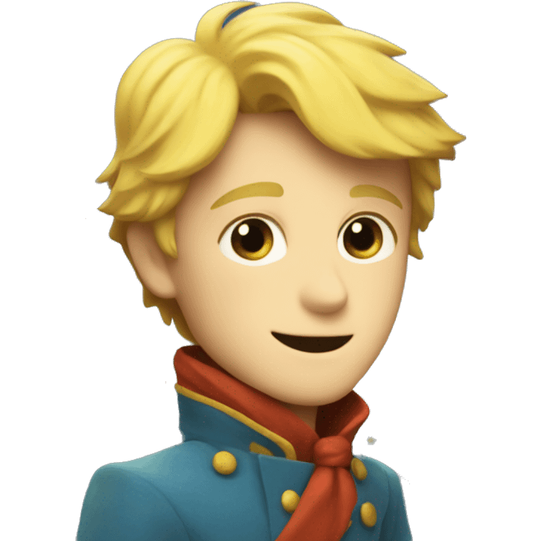 The little prince and the stars emoji