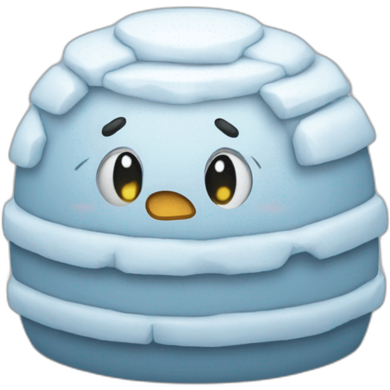 igloo shivering face 2 emoji