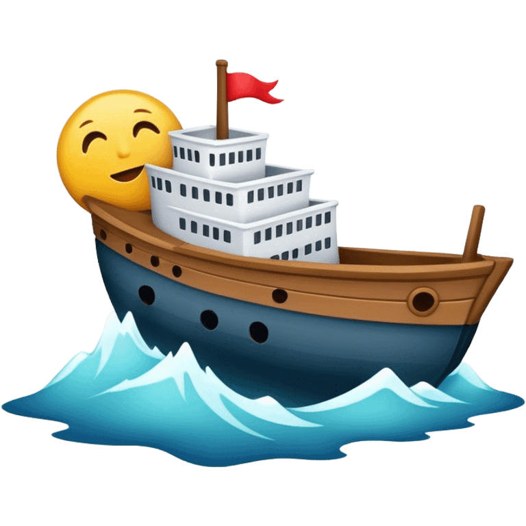 sinking ship emoji