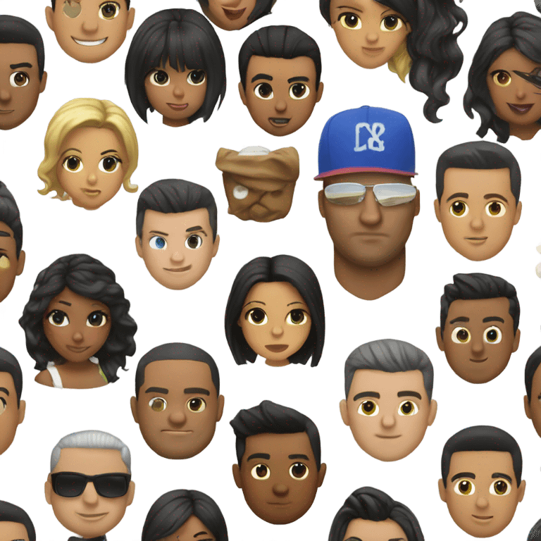 The Jersey shore emoji