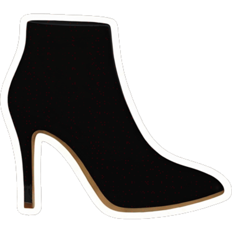 Dark velvet heels emoji