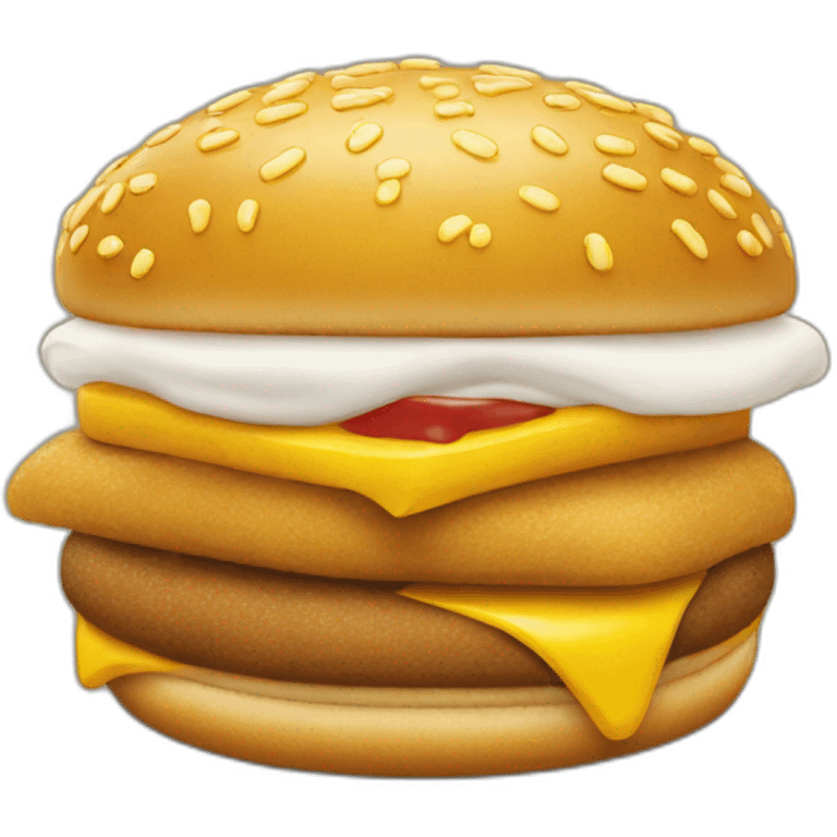 Mc donald’s logo emoji