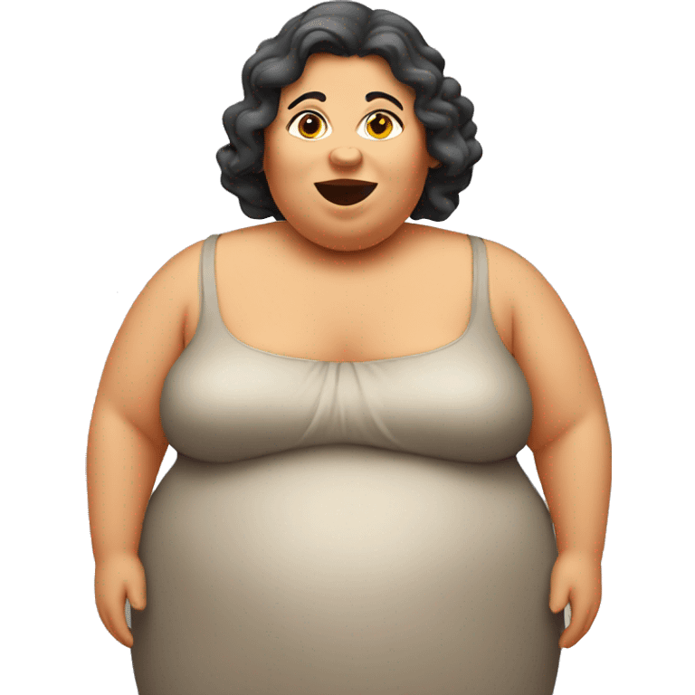 Fat lady emoji