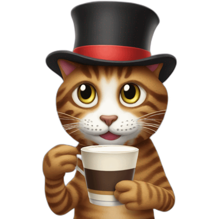 the-cat-in-the-hat-drinks-coffee emoji