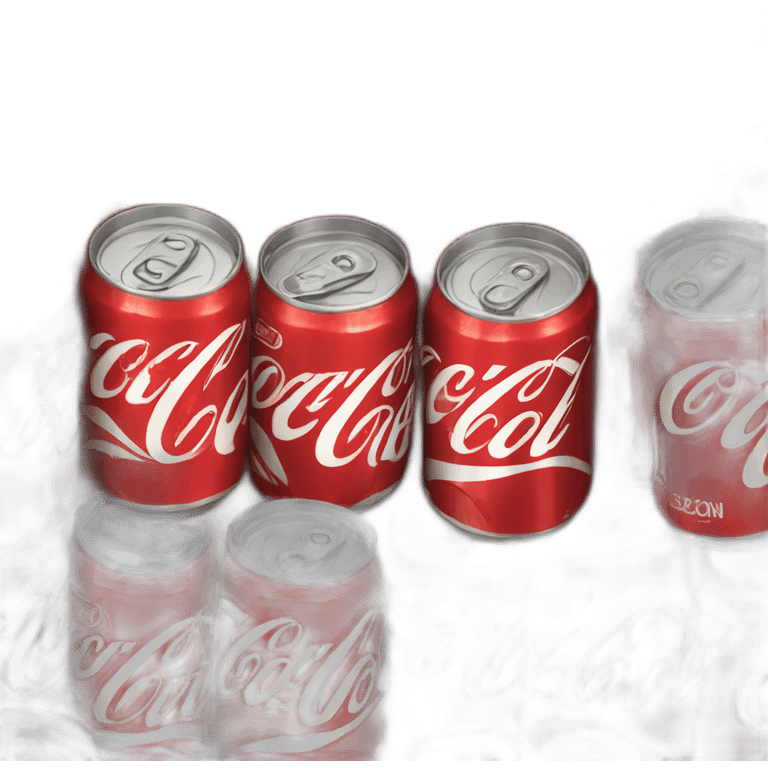 cans of coca cola emoji