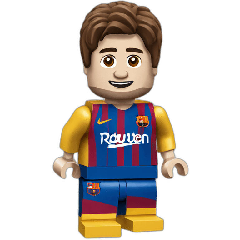 Lego Lionel Messi full body emoji