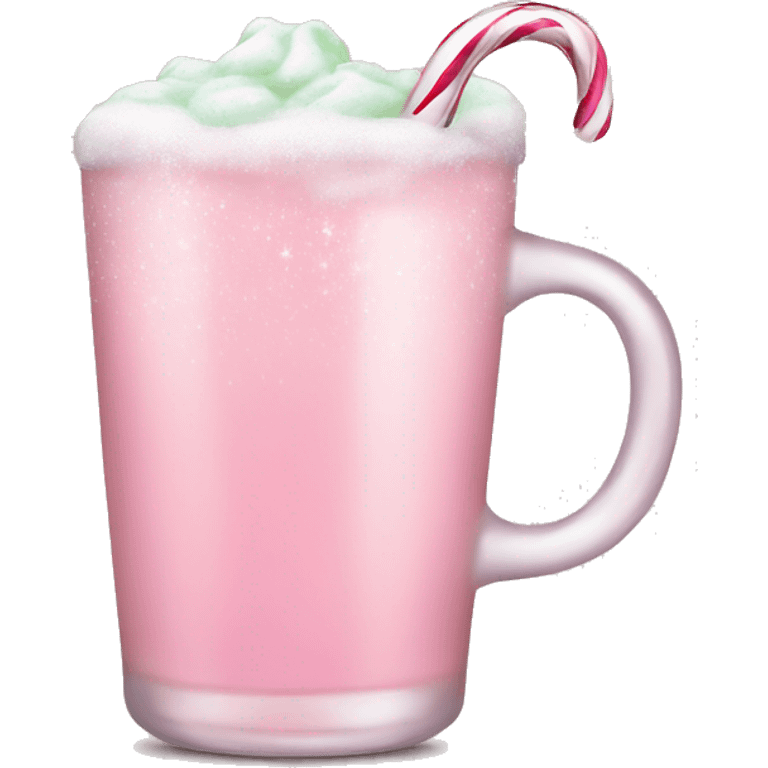 pastel pink christmas christmas drink emoji