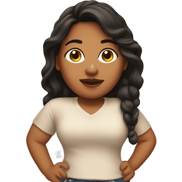 big  latina emoji