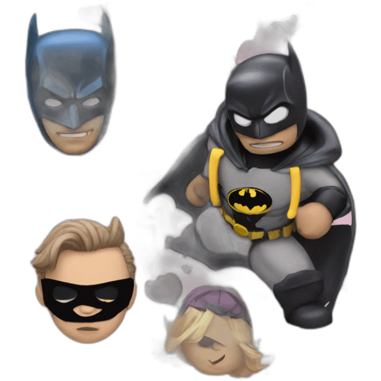 Batman love emoji