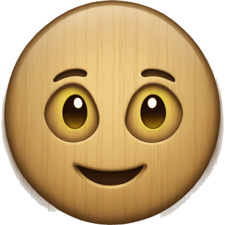 Emoji with wood emoji