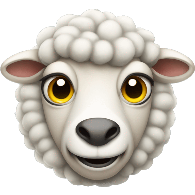 angry sheep emoji