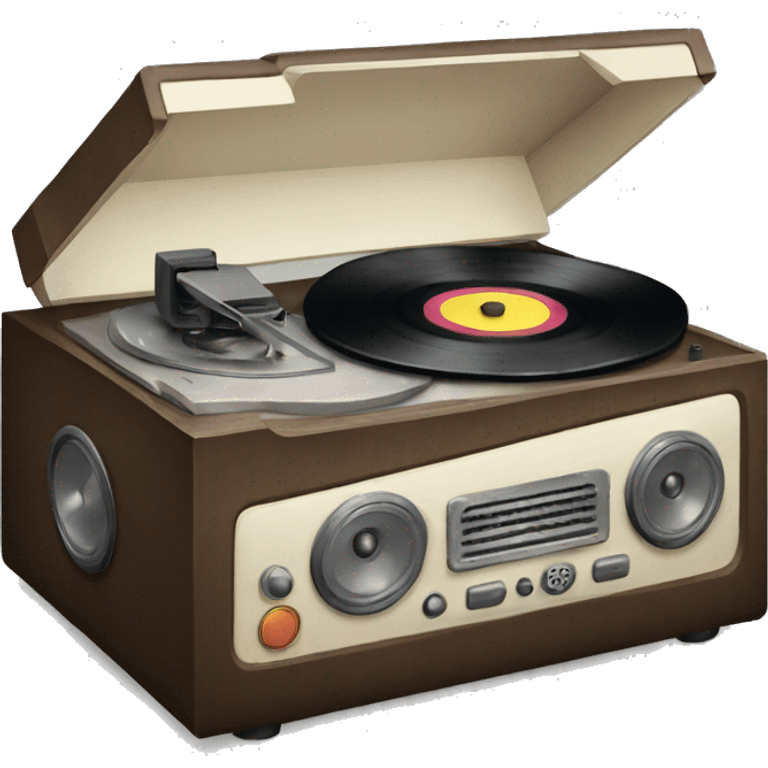 record player emoji