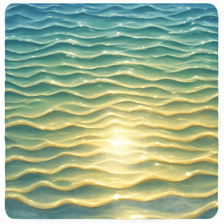 sparkling sea surface level emoji